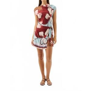 NEW ROAME remy mini dress in marisol bloom